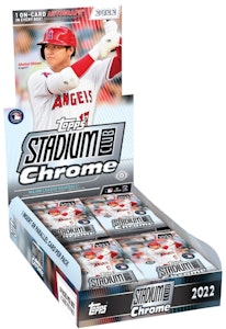 2022 Topps Chrome Stadion Klub Bisbol Hobi Boks Buy 2022 Topps Chrome Stadion Klub Bisbol Hobi Boks