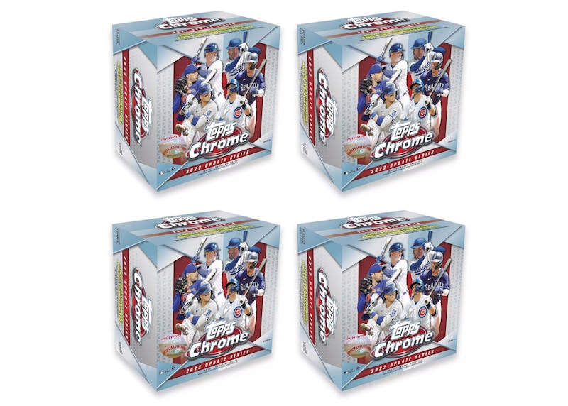 Buy 2022 Topps Chrome Update メガボックス 4個セット

