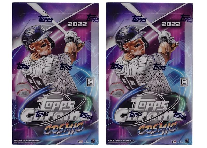 2022 Topps Cosmic Chrome Baseball Hobby Box 2x Lot