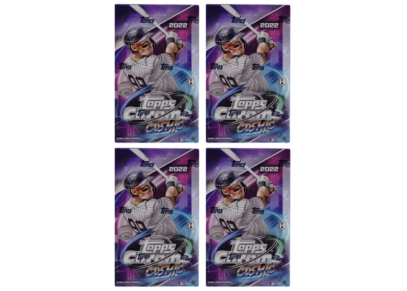 Buy 2022 Topps Cosmic Chrome Baseball Hobi Kotak 4x Lot