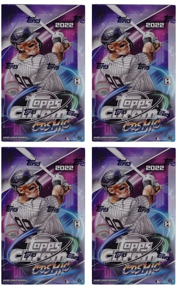 2022-topps-cosmic-chrome-baseball-hobby-box-4x-lot