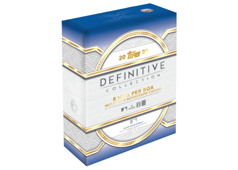 Buy 2022 Topps Definitive Baseball Hobby Box