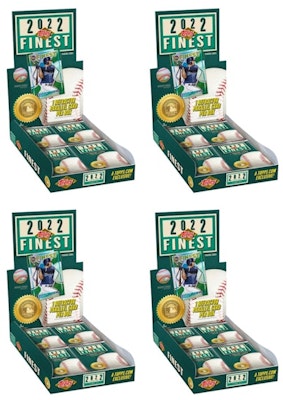 2022 Topps Finest Flashbacks Baseball Hobby Box 4x Lot Buy 2022 Topps Finest Flashbacks Baseball Hobby Box 4x Lot