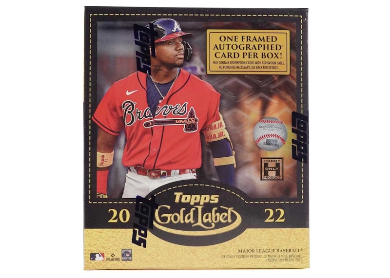 2022 Topps Gold Label Baseball Hobby Box (33 Card Count)