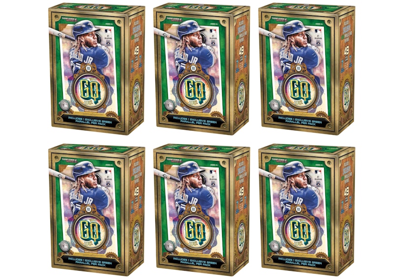 Buy 2022年Topps吉普賽女王棒球閃盒6盒裝