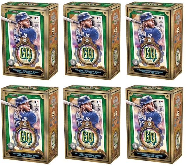 2022-topps-gypsy-queen-baseball-blaster-box-6x-lot