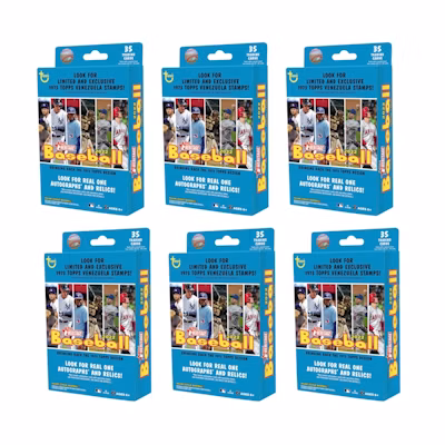 2022 Topps Heritage Baseball Hanger Box 6x Lot