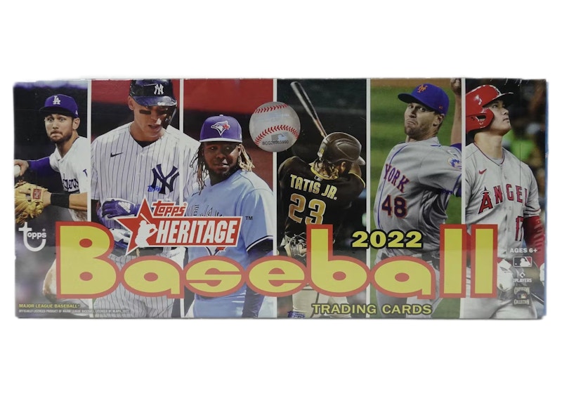 2022 Topps Heritage Baseball Hobby Box