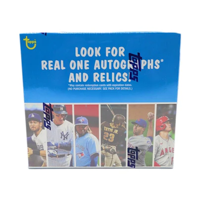2022 Topps Heritage Baseball Retail Box