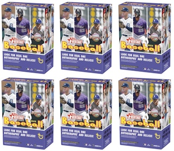 2022 Topps ヘリテージ ハイナンバー ブラスター 6個セット
Buy 2022 Topps ヘリテージ ハイナンバー ブラスター 6個セット