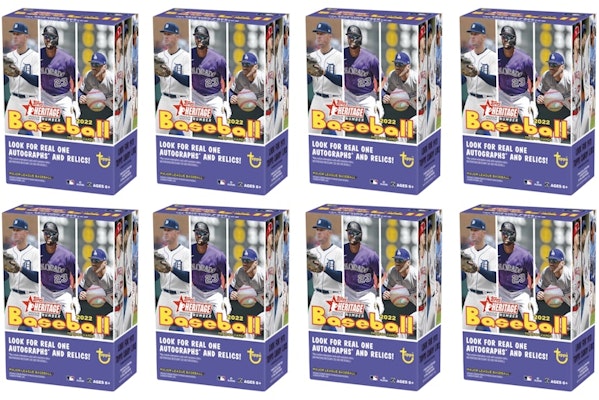 2022 Topps Heritage High Number Baseball Blaster Box 8x Lot Buy 2022 Topps Heritage High Number Baseball Blaster Box 8x Lot