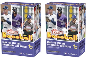 2022 Topps Heritage High Number Baseball Blaster Box 2x Lot