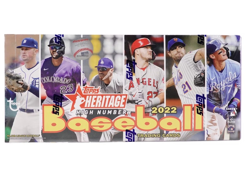 2022 Topps Heritage High Number Baseball Hobby Box