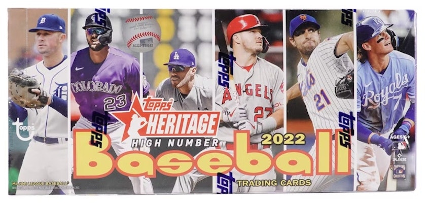 2022 Topps Heritage High Number Baseball Hobby Box Buy 2022 Topps Heritage High Number Baseball Hobby Box