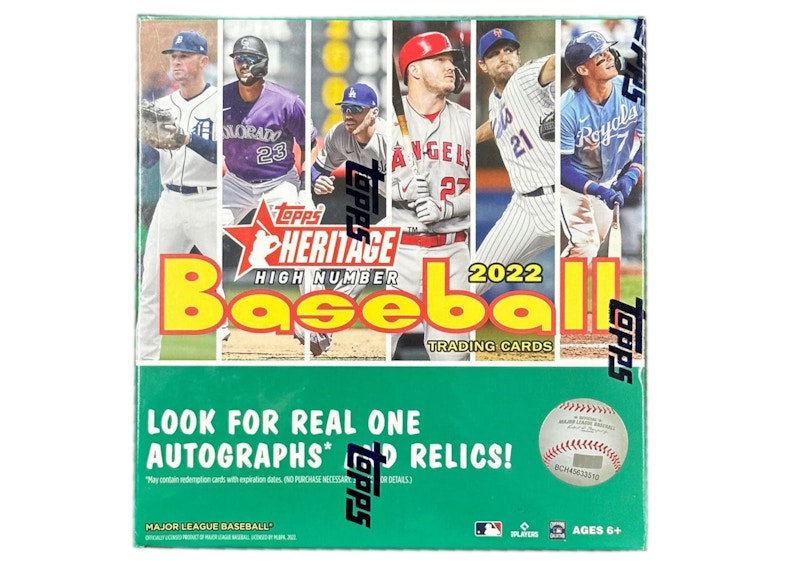 2022 Topps Heritage High Number Baseball Mega Box