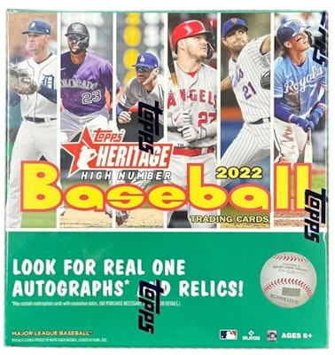 2022 Topps Heritage High Number Baseball Mega Box Buy 2022 Topps Heritage High Number Baseball Mega Box