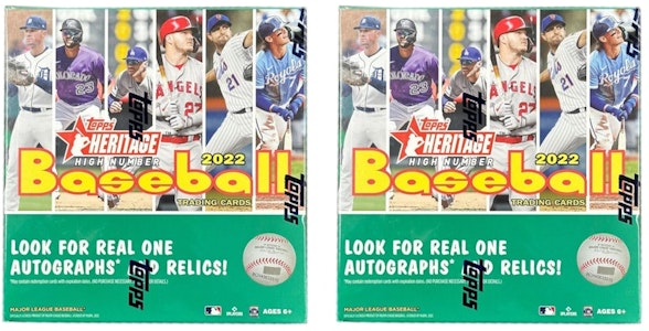 2022 Toppsヘリテージ高番メガBOX 2個セット
Buy 2022 Toppsヘリテージ高番メガBOX 2個セット