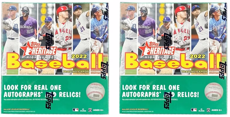 2022年Topps遺產高號棒球Mega盒2箱裝 Buy 2022年Topps遺產高號棒球Mega盒2箱裝