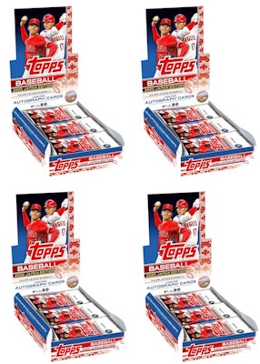 2022 Topps Edisi Jepun Kotak Hobi Besbol 4x Lot Buy 2022 Topps Edisi Jepun Kotak Hobi Besbol 4x Lot