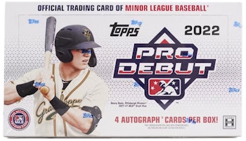 Kotak Hobi Baseball 2022 Topps Pro Debut (4 Tanda Tangan) Buy Kotak Hobi Baseball 2022 Topps Pro Debut (4 Tanda Tangan)