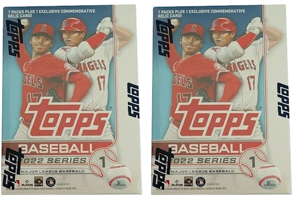 2022 Topps Series 1 Baseball Blaster Box 2x Lot Buy 2022 Topps Series 1 Baseball Blaster Box 2x Lot