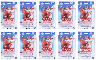 2022 Topps Series 1 Baseball Hanger Box 10x Lot 2022 Topps Series 1 Baseball Hanger Box 10x Lot