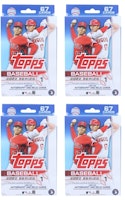 2022 Topps Series 1 Baseball Hanger Box 4x Lot 2022 Topps Series 1 Baseball Hanger Box 4x Lot