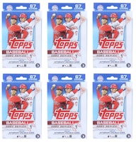 2022 Topps Series 1 Baseball Hanger Box 6x Lot 2022 Topps Series 1 Baseball Hanger Box 6x Lot