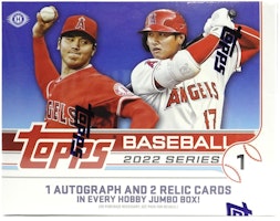 2022 Topps Series 1 Baseball HTA Jumbo Box 2022 Topps Series 1 Baseball HTA Jumbo Box