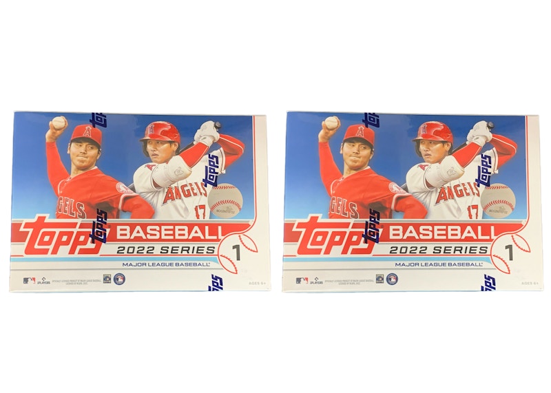 2022 Topps Series 1 Baseball Target Mega Box (Rectangular Box) 2x Lot