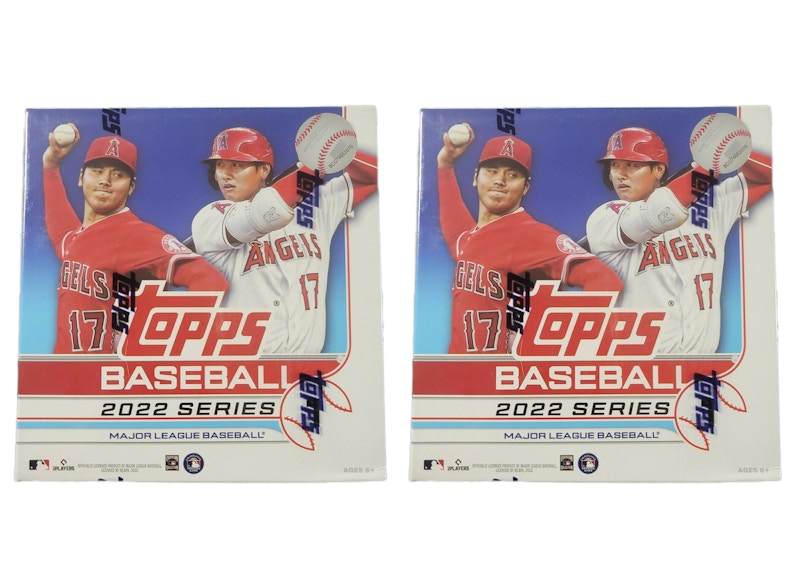 2022 Topps Series 1 Baseball Walmart Mega Box (Square Box) 2x Lot