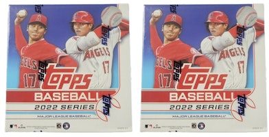 2022 Topps Series 1 Baseball Walmart Mega Box (Square Box) 2x Lot 2022 Topps Series 1 Baseball Walmart Mega Box (Square Box) 2x Lot