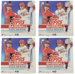 Lote de 4 Cajas Mega 2022 Topps Serie 1 Béisbol Walmart (Caja Cuadrada). Buy Lote de 4 Cajas Mega 2022 Topps Serie 1 Béisbol Walmart (Caja Cuadrada).