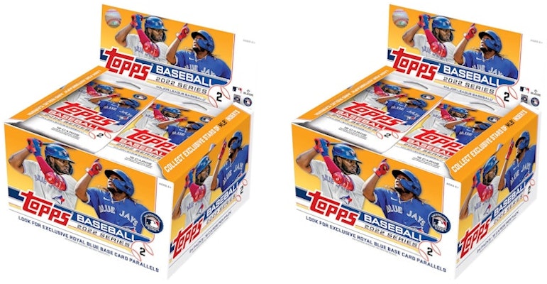 2022 Topps Series 2 Baseball 24 Pack Retail Box 2x Lot Buy 2022 Topps Series 2 Baseball 24 Pack Retail Box 2x Lot