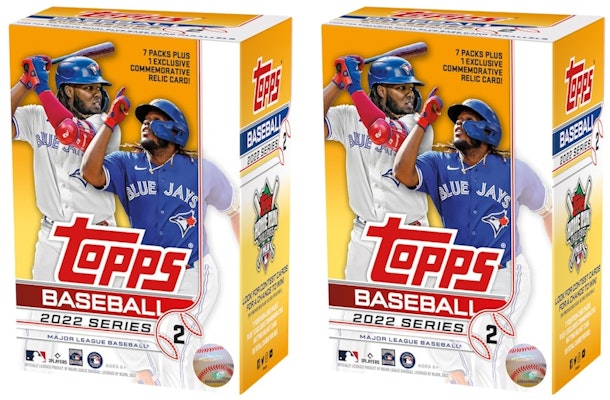 2022 Topps Series 2 Baseball Blaster Box 2x Lot Buy 2022 Topps Series 2 Baseball Blaster Box 2x Lot