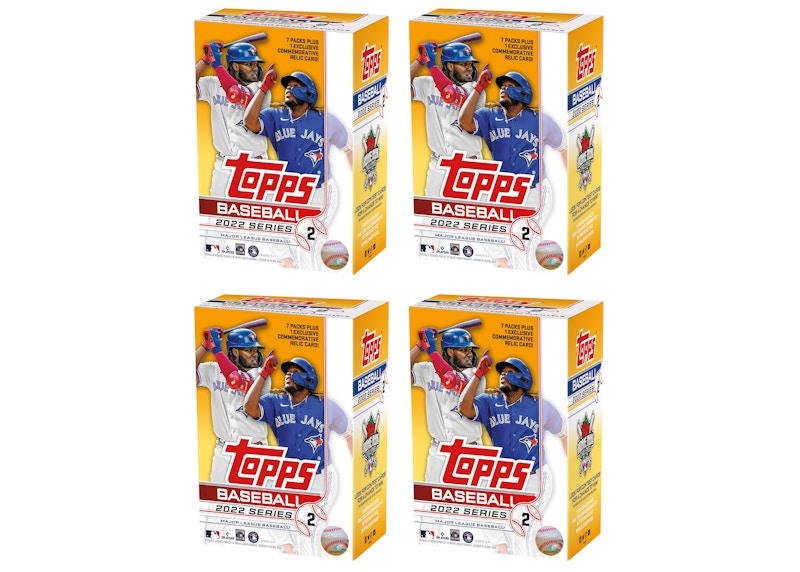 2022 Topps Series 2 Baseball Blaster Box 4x Lot