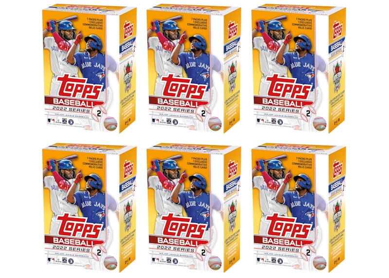 Buy 2022 Topps Siri 2 Baseball Blaster Box 6x Lot