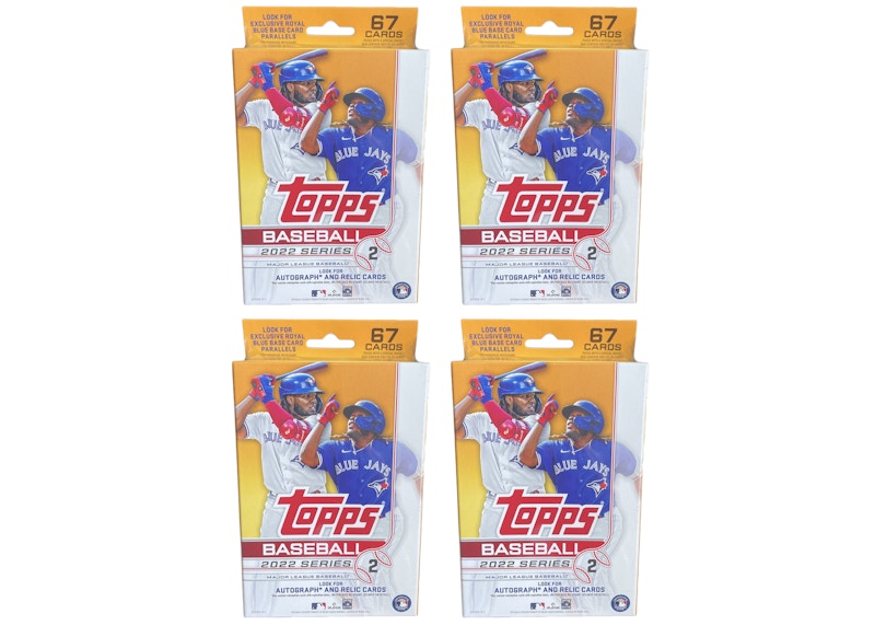 2022 Topps Series 2 Baseball Hanger Box 4x Lot