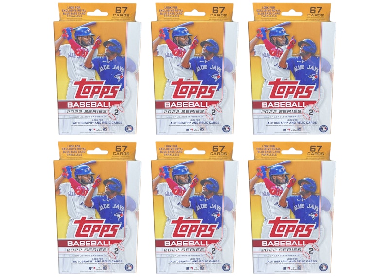 Buy 2022 Topps Siri 2 Baseball Hanger Box Lot 6x