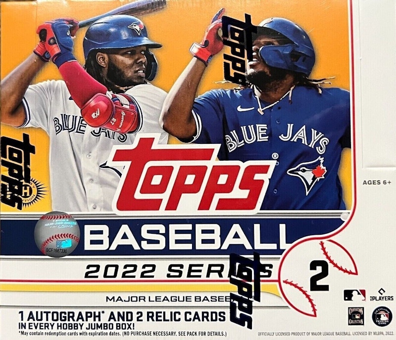 2022 Topps Series 2 Baseball HTA Hobby Jumbo Box
