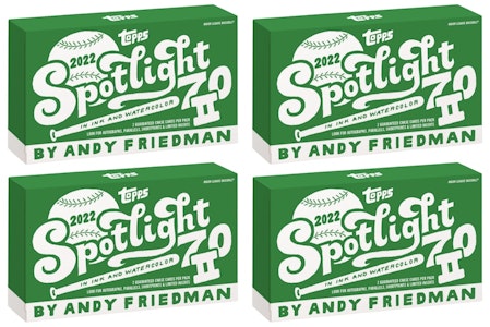 2022 Topps Spotlight 70 Siri 2 oleh Andy Friedman Kotak Besbol 4x Lot. Buy 2022 Topps Spotlight 70 Siri 2 oleh Andy Friedman Kotak Besbol 4x Lot.