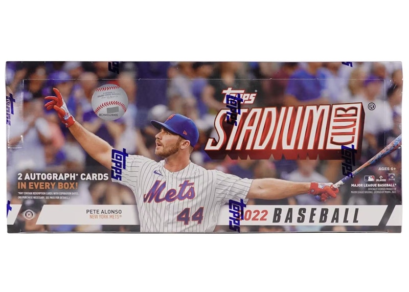 2022 Topps Stadium Club Baseball Hobby Box