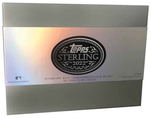 2022 Topps Sterling 精選棒球卡收藏盒 Buy 2022 Topps Sterling 精選棒球卡收藏盒