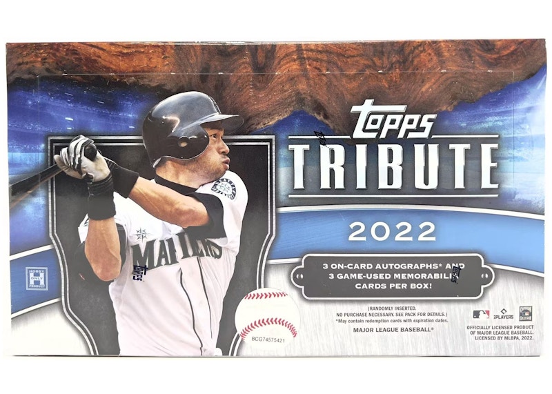 2022 Topps Tribute Baseball Hobby Box