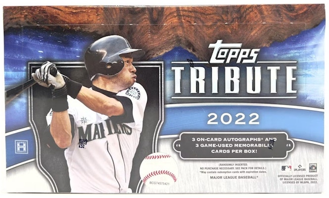 2022 Topps Tribute 棒球收藏盒 Buy 2022 Topps Tribute 棒球收藏盒