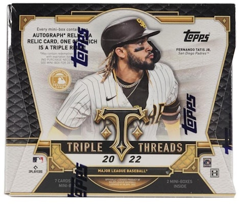 2022 Topps 三重線棒球收藏卡盒 Buy 2022 Topps 三重線棒球收藏卡盒