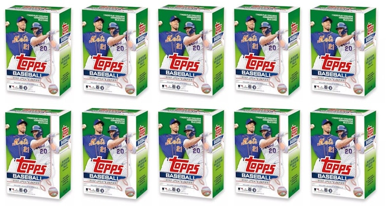 2022-topps-update-series-baseball-blaster-box-10x-lot