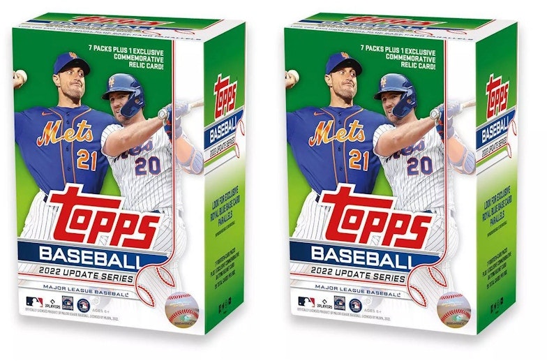 2022-topps-update-series-baseball-blaster-box-2x-lot