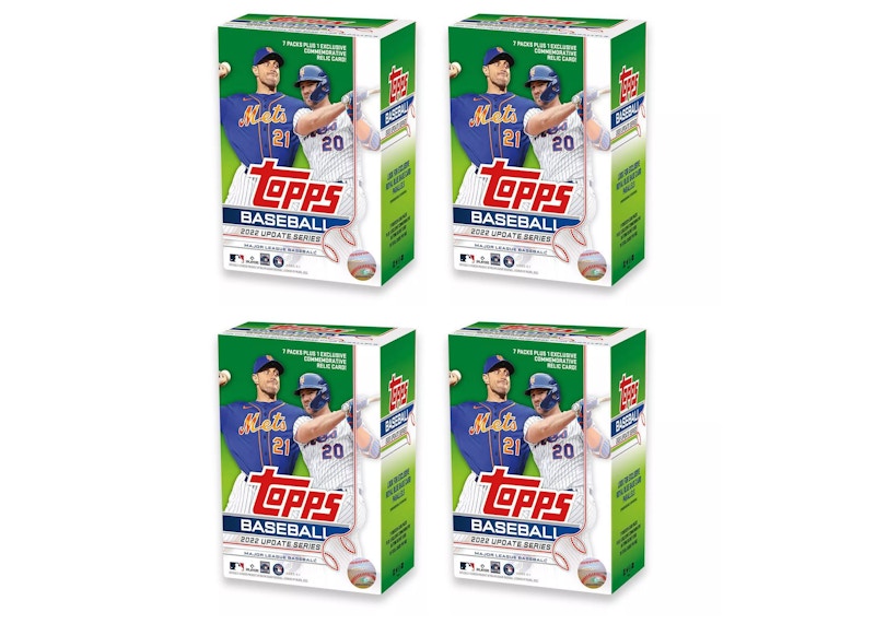 2022 Topps Update Series Baseball Blaster Box 4x Lot