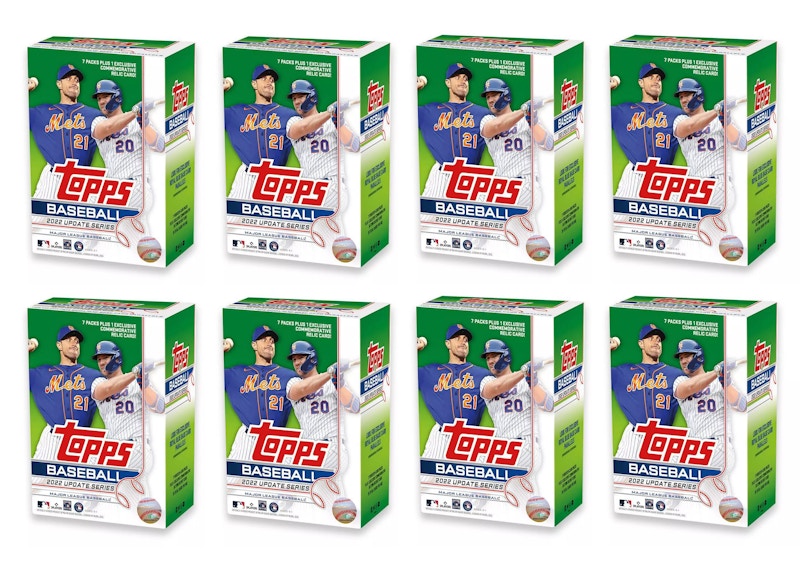 2022 Topps Update Series Baseball Blaster Box 8x Lot